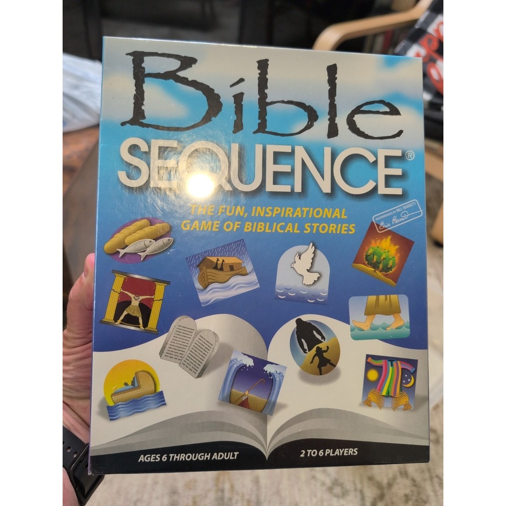 Bible Sequence Card Board Game Jax 2010 Family Kids Christian Religious No. 8014